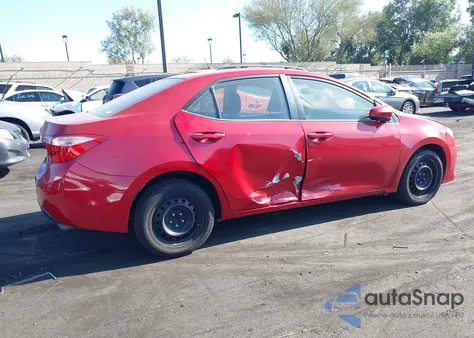 2018 Toyota Corolla Le from USA, damaged, VIN 5YFBURHE1JP760799